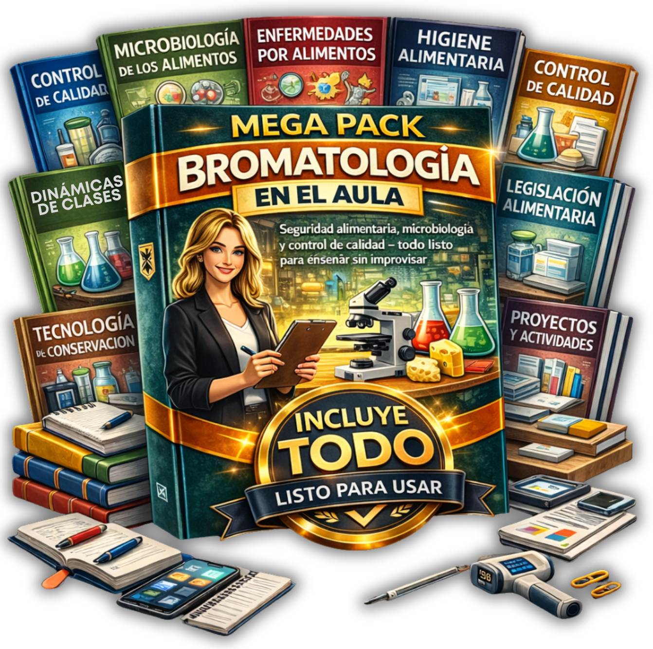 MEGA PACK BROMATOLOGÍA EN EL AULA